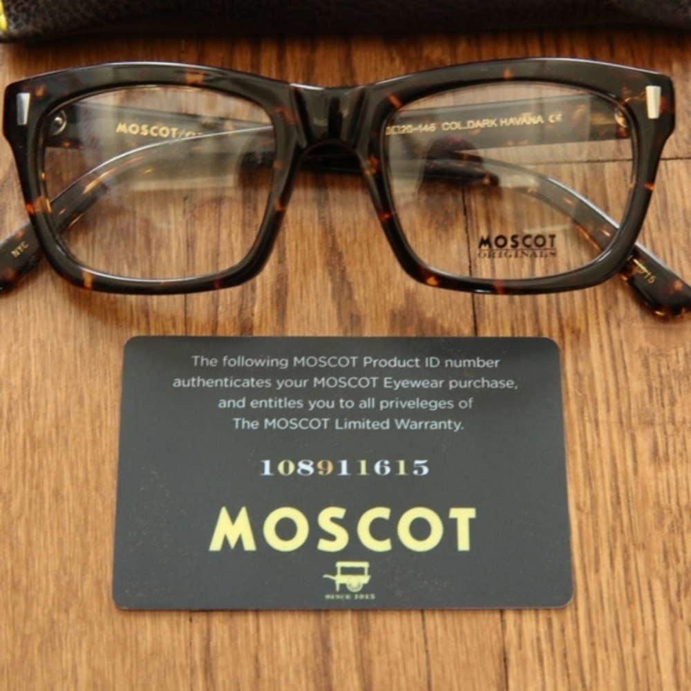 MOSCOT ORIGINALS Yona Dark Havana Frame Sz50mm